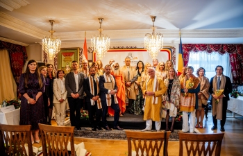 Ambassador hosted the prestigious Visvamitra Awards of Excellence Ceremony 2024